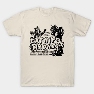 Catnip Madness Cute Cat T-Shirt